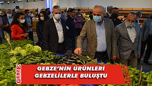 Gebze’de Köy Mahsulleri Pazar Yeri resmen açıldı