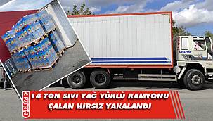 Gebze'de yağ yüklü kamyonu çalan hırsız yakalandı