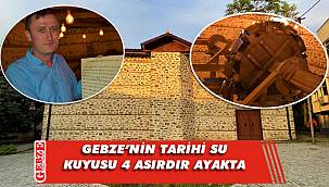 Gebze'nin tarihi su kuyusu 4 asırdır ayakta duruyor