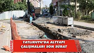 Gebze Tatlıkuyu’da altyapı çalışması