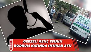 Gebzeli genç canına kıydı