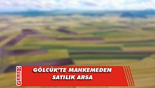 Gölcük Halıdere’de mahkemeden satılık arsa