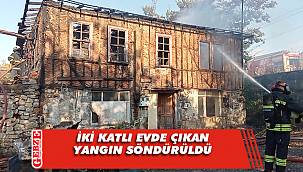 Gölcük'te çıkan yangın söndürüldü