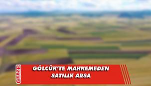 Gölcük’te mahkemeden satılık arsa