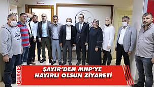 Hamza Şayir'den MHP’ye ziyaret