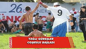 Hünkar Çayırı Yağlı Güreşleri başladı
