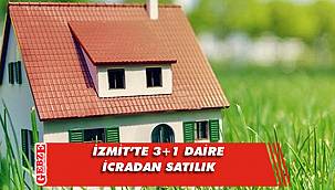 İzmit’te 3+1 110 metrekare daire icradan satılık