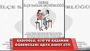 Kadıoğlu'nda üniversitelilere aşı daveti