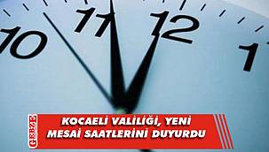 Kamu kuruluşlarında mesai saatleri değişti