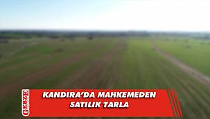Kandıra’da mahkemeden satılık tarla
