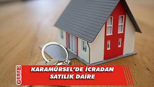 Karamürsel’de 72 metrekare daire icradan satılık