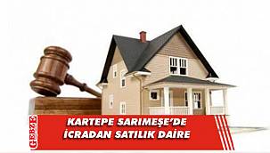 Kartepe Sarımeşe’de icradan satılık daire 