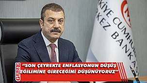 Kavcıoğlu'ndan enflasyon tahmini açıklaması