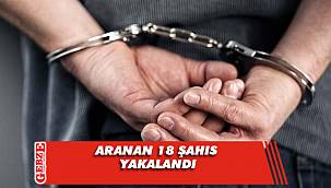 Kocaeli'nde aranan 18 şahıs yakalandı
