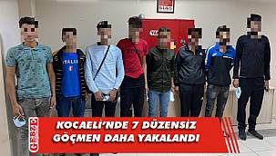 Kocaeli'nde düzensiz göçmen operasyonları bitmiyor