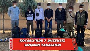 Kocaeli'nde düzensiz göçmen operasyonu
