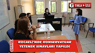 Konservatuvar yetenek sınavları yapıldı
