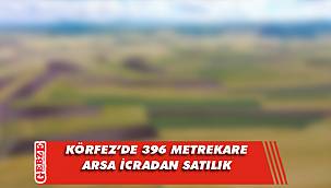 Körfez'de 396 metrekare arsa icradan satılık
