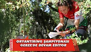 Oryantiring Şampiyonası Gebze'de devam ediyor