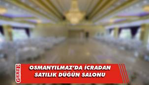Osmanyılmaz'da düğün salonu icradan satılık
