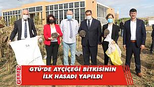 Sürdürülebilir tarım uygulamalarında ilk hasat yapıldı