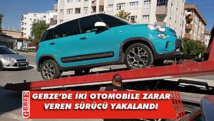 Tehlikeli araç kullanarak iki otomobile zarar verdi