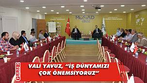 Vali Yavuz'dan MÜSİAD Gebze'ye ziyaret