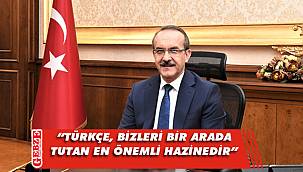 Vali Yavuz’dan Türk Dil Bayramı mesajı