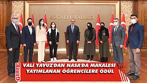 Vali Yavuz, NASA'nın yeni yazarlarını ağırladı
