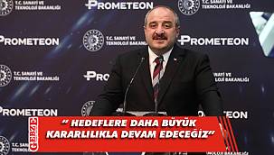 Varank prometeon Ar-Ge merkezi açılışında konuştu