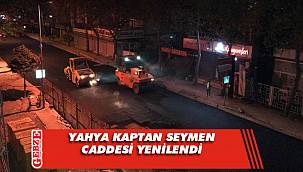 Yahya Kaptan Seymen Caddesi yenilendi