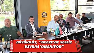 Zinnur Büyükgöz, basın mensuplarıyla buluştu