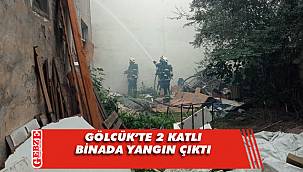 2 katlı binada çıkan yangın söndürüldü