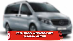 2020 model Mercedes Vito icradan satılık
