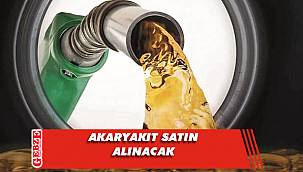 Akaryakıt satın alınacak