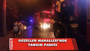 Apartman dairesinde yangın çıktı