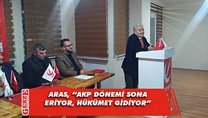 Aras, Erdoğan'la olan anısını anlattı