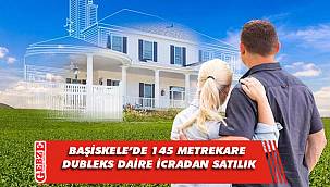 Başiskele’de 145 metrekare dubleks daire icradan satılık