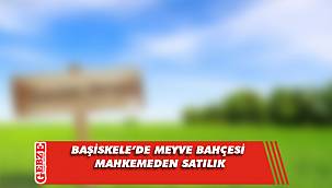 Başiskele’de meyve bahçesi mahkemeden satılık