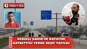 Biga'daki kazada olay yeri keşfi yapıldı