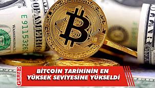Bitcoin tarihinin en yüksek seviyesine yükseldi