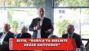 Bıyık, Darıca'daki STK'larla buluştu