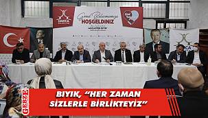 Bıyık, gönül buluşmalarını sürdürüyor