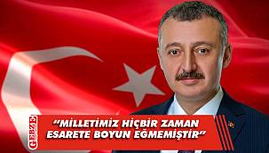 Büyükakın'dan 29 Ekim Cumhuriyet Bayram'ı mesajı