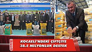 Büyükakın'dan üreticiye bir büyük destek daha