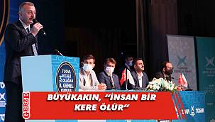 Büyükakın, TÜGVA genel kurulunda konuştu