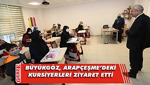 Büyükgöz, GESMEK kursiyerlerine başarı diledi