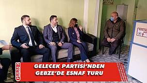 Çakır ve Karakaya’dan Gebze’de esnaf turu