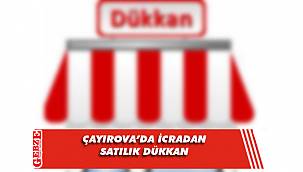 Çayırova’da icradan satılık dükkan