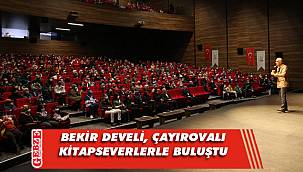 Çayırova'da ilk söyleşiyi Develi gerçekleştirdi